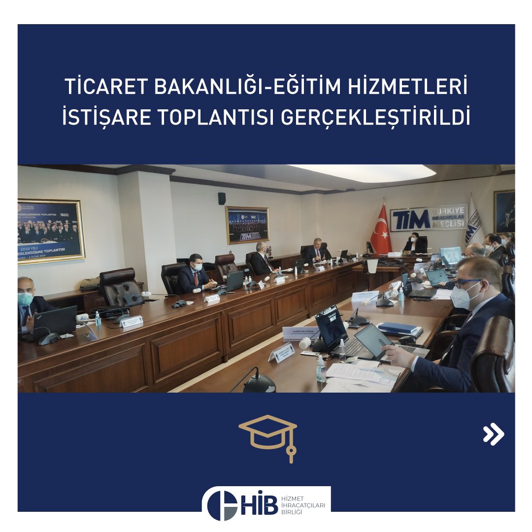 “TİCARET BAKANLIĞI – EĞİTİM HİZMETLERİ İSTİŞARE TOPLANTISI” Öne Çıkan Görsel