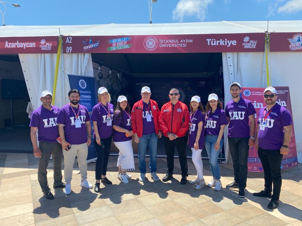 İSTANBUL AYDIN ÜNİVERSİTESİ, TEKNOFEST AZERBAYCAN’A KATILDI Öne Çıkan Görsel