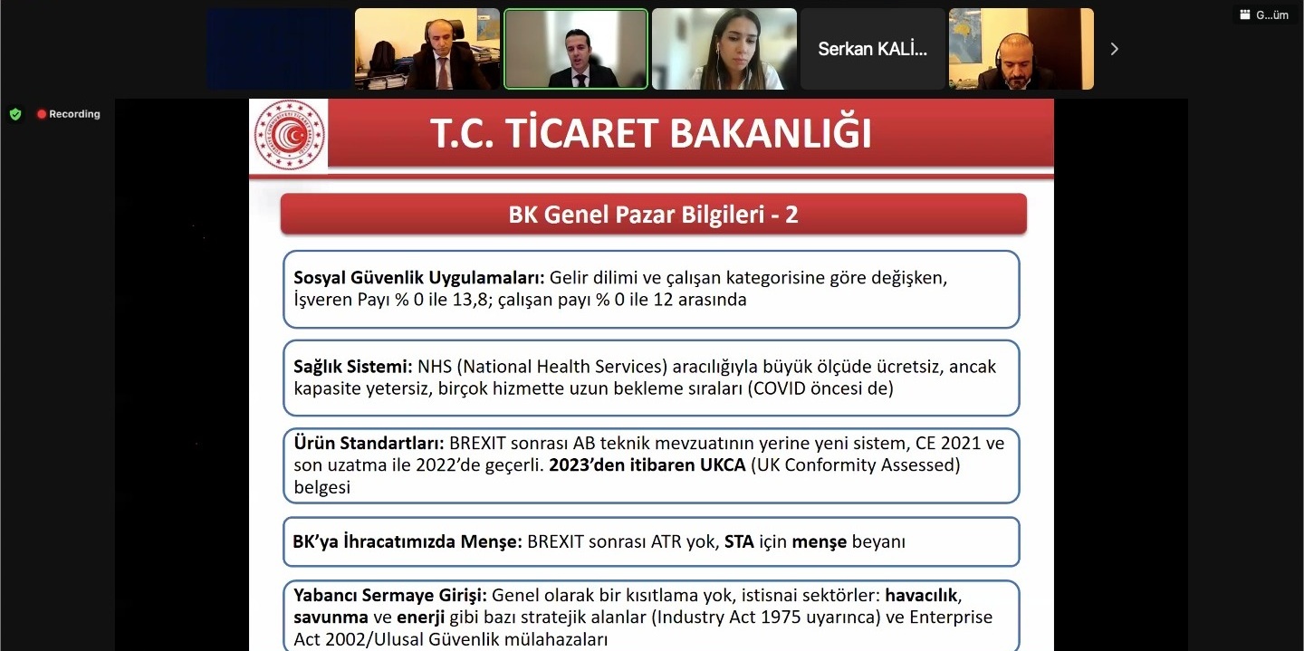 THE 15TH SESSION OF “COMMERCIAL COUNSELOR INTERVIEWS” OF HİB WAS HELD Öne Çıkan Görsel