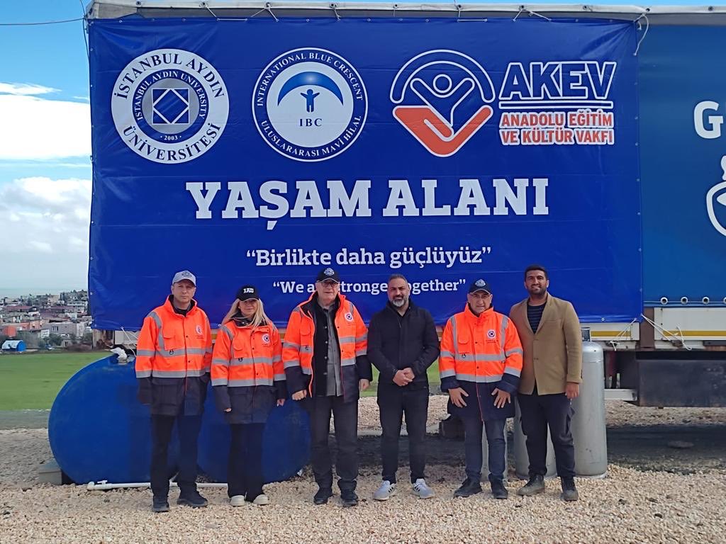 ASSOC. PROF. MUSTAFA AYDIN VISITED THE EARTHQUAKE ZONE Öne Çıkan Görsel