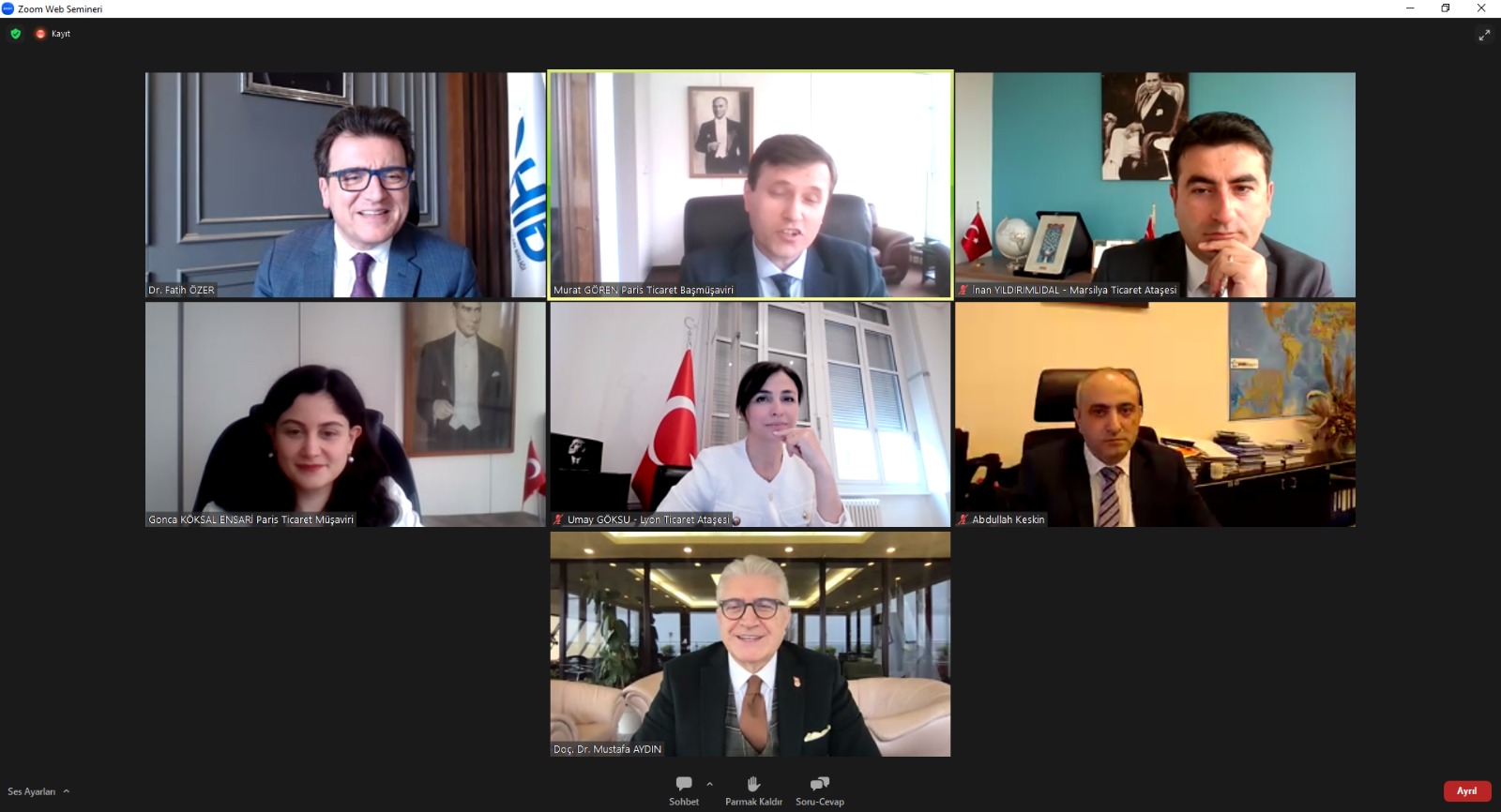 THE 25TH SESSION OF “COMMERCIAL COUNSELOR INTERVIEWS” OF HİB WAS HELD Öne Çıkan Görsel