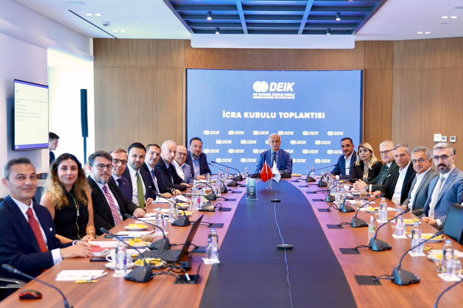 DEIK FOREIGN EXCHANGE EARNING SERVICES WORKING GROUP MEETING AND BOARD MEETING Öne Çıkan Görsel