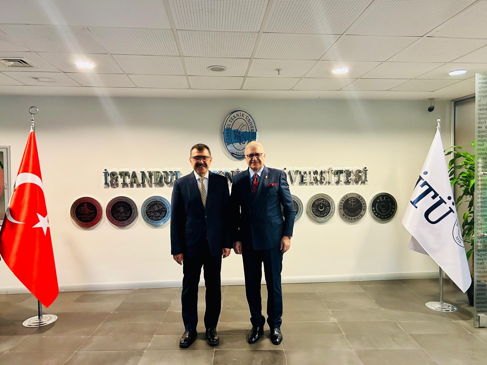 PROF. DR. MUSTAFA AYDIN VISITED ITU RECTOR PROF. DR. HASAN MANDAL Öne Çıkan Görsel