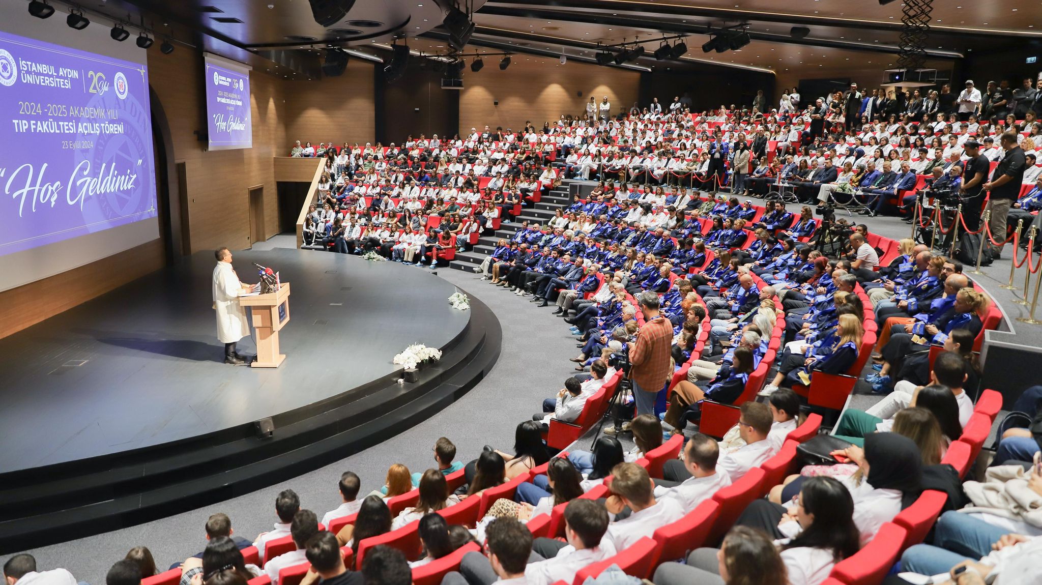 IAU FACULTY OF MEDICINE OPENING HELD WITH INAUGURAL LECTURE BY MINISTER OF HEALTH PROF. DR. KEMAL MEMİŞOĞLU Öne Çıkan Görsel