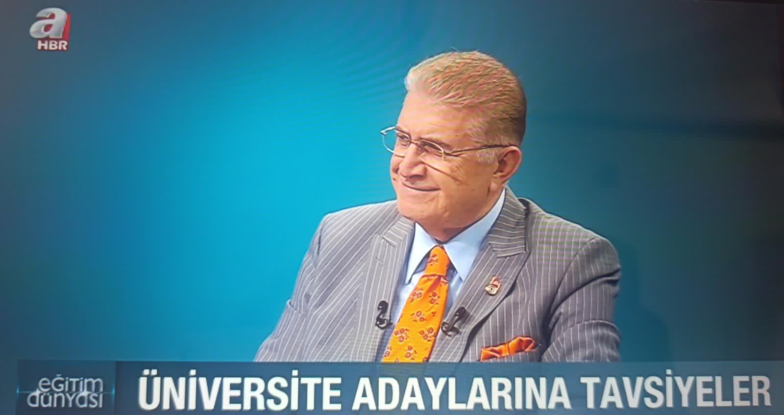 PROF. DR. MUSTAFA AYDIN APPEARED AS A GUEST ON THE “WORLD OF EDUCATION” PROGRAM Öne Çıkan Görsel